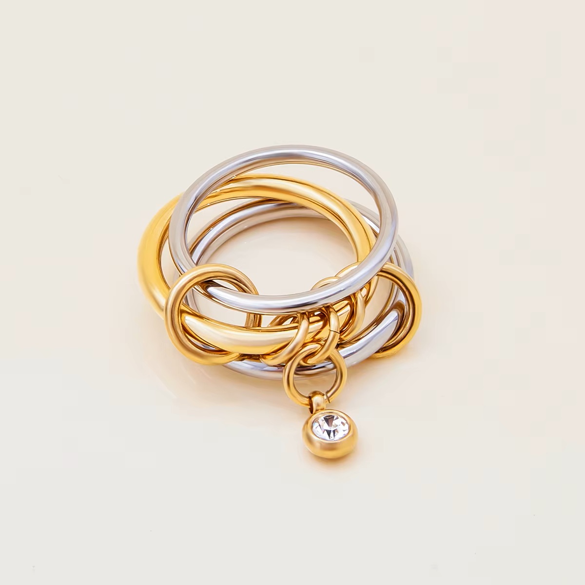 ELENYS Aria Duo – kombinace zlata a oceli s jemným zirkonem